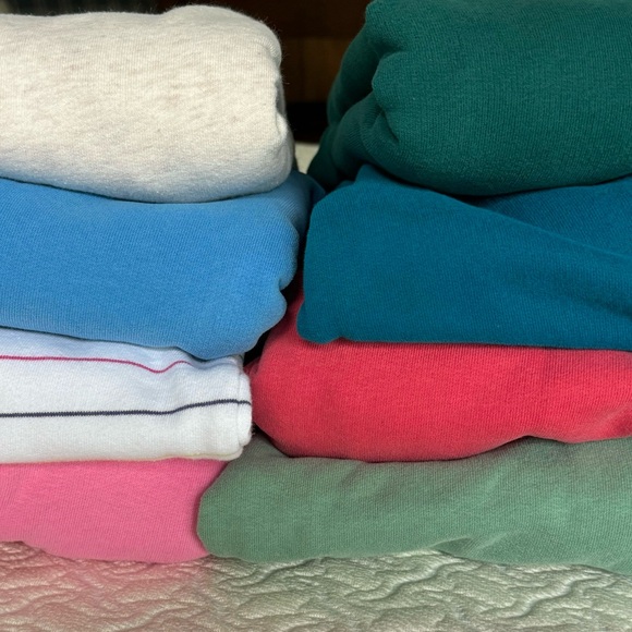 Bundle of 8 Serious Sweats soft tunic sweatshirt. - Picture 4 of 13